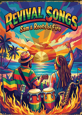 Revival Songs Sam & Roots of Fire Poster