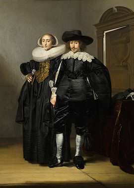 17th Century Couple Portrait