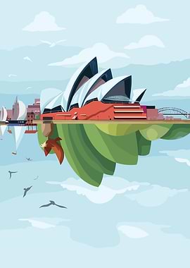 Sydney Opera House Reflection