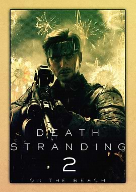 Death Stranding 2 On The Beach Poster