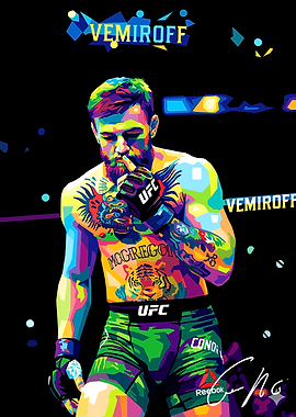 Conor McGregor Pop Art