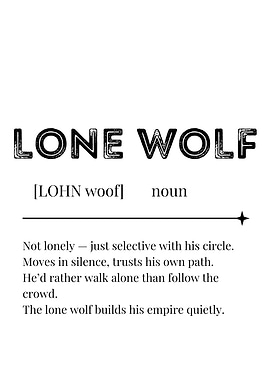 Lone Wolf