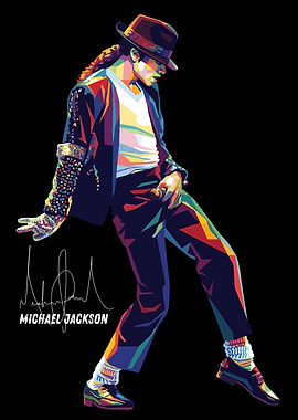 Michael Jackson Pop Art Portrait