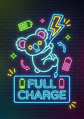 Neon Koala Full Charge