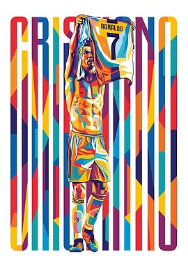 Cristiano Ronaldo Pop Art