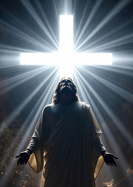 Jesus Christ in Heavenly Light