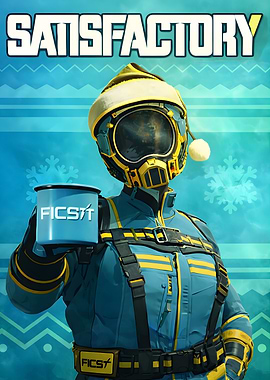 Satisfactory Game Poster