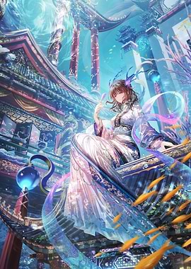 Ethereal Underwater Palace