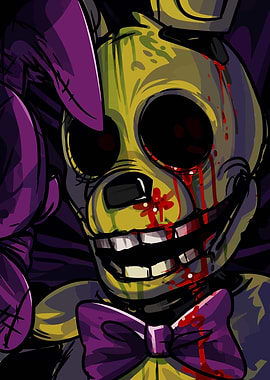 Bloody Springtrap Close-Up