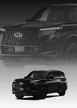 Black Infiniti SUV