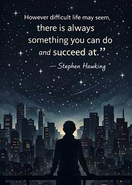 Man overlooking city at night