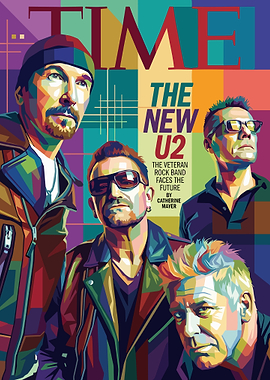 U2 Pop Art Cover