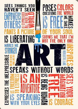 Art is Liberating and Inspiring