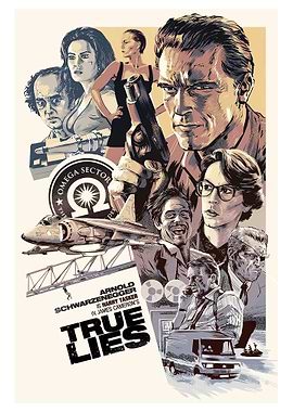 True Lies Movie Poster