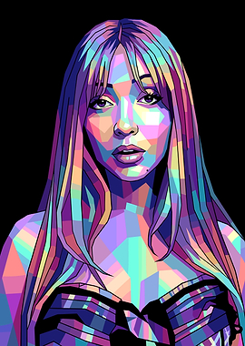 PinkPantheress Pop Art Portrait