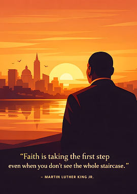 Martin Luther King Jr. quote about faith