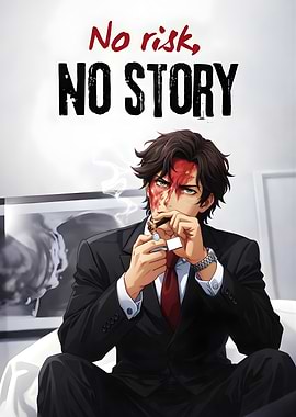No Risk, No Story Anime Art