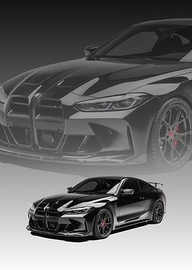 Black BMW M4 Coupe