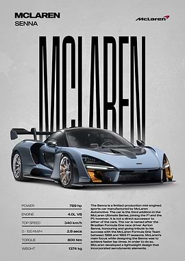 McLaren Senna Supercar