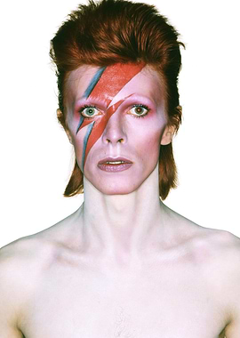 David Bowie Ziggy Stardust Portrait