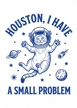 Astronaut Cat in Space