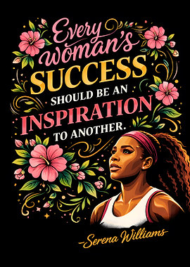 Serena Williams Inspirational Quote