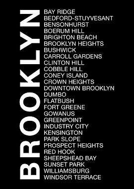 Brooklyn Neighborhoods List