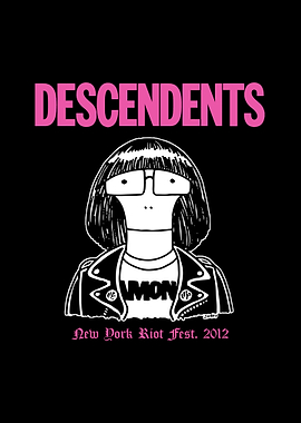 Descendents New York Riot Fest Poster