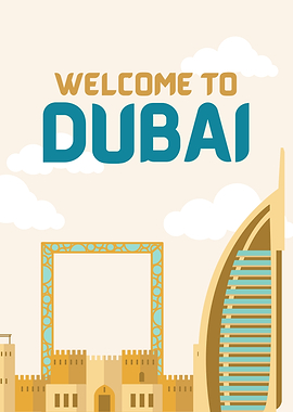 Welcome to Dubai Poster