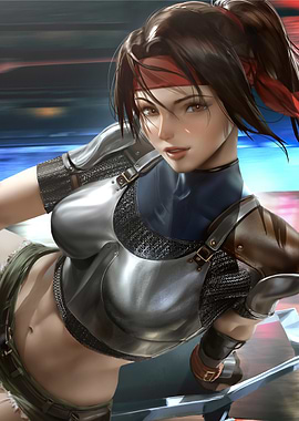 Tifa Lockhart in battle armor
