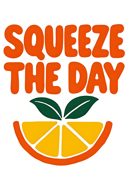 Squeeze the Day Orange Slice