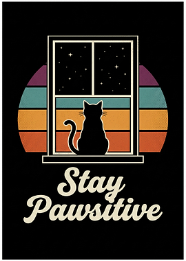 Cat Looking Out Window