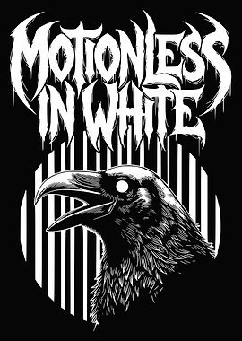 Motionless In White Raven Logo