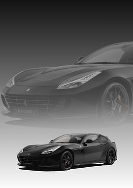 Black Mansory Ferrari