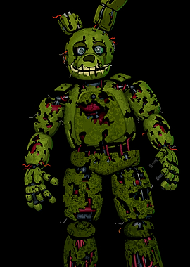 Scrap animatronic character