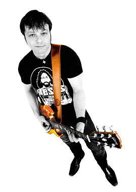 daniel boucher playing electric guitar