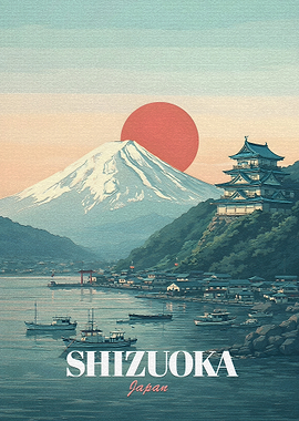 Shizuoka Japan Mount Fuji Castle