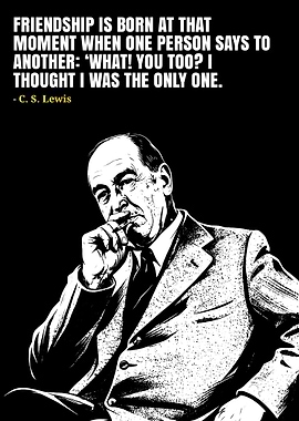 C.S. Lewis Friendship Quote