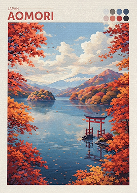 Aomori Japan Autumn Landscape