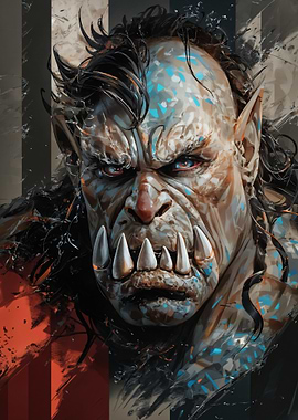 Orc Warrior Portrait