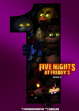 Five Nights at Freddy's 1 Poster