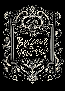 Believe in Yourself Inspirational Quote