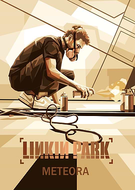 Linkin Park Meteora Graffiti Art