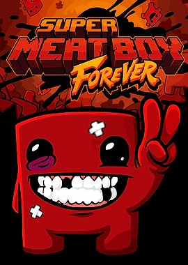 Super Meat Boy Game Art