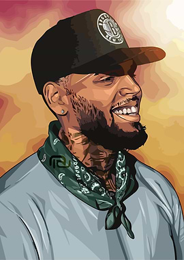 Chris Brown Potrait