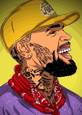 Chris Brown Potrait