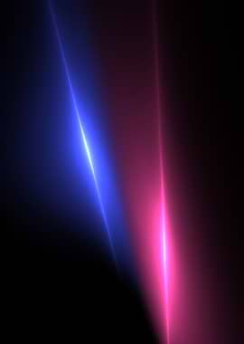 Abstract Neon Light Streaks