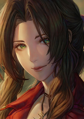 Aerith Gainsborough Portrait