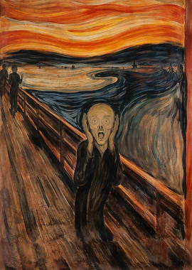 The Scream Painting