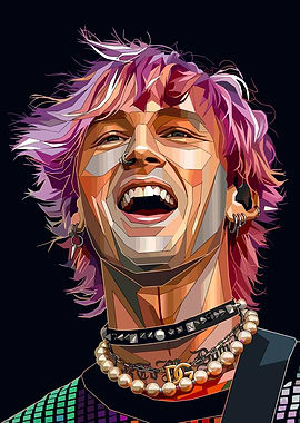 Machine Gun Kelly Portrait